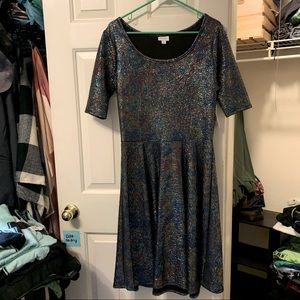 Lularoe Nicole oil sick dress